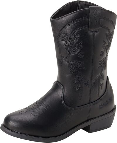 bebe Girls’ Cowgirl Boots – Classic Western Cowboy Boots (Toddler/Girl) in Kuwait