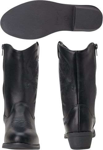 bebe Girls’ Cowgirl Boots – Classic Western Cowboy Boots (Toddler/Girl) in Kuwait