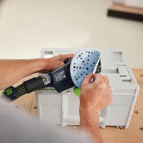 Festool 578192 Granat 6-Inch (150mm) Abrasive Systainer³ SYS-STF D150 GR-Set in Saudi Arabia