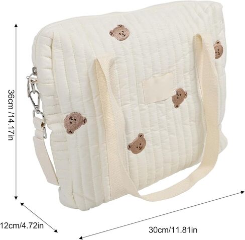 حقيبة حفاضات الطفل ، منظم Cotton Diaper Caddy Caddy ، منظم كبير للحجم المحمولة للسفر (-2011240016912) in Kuwait