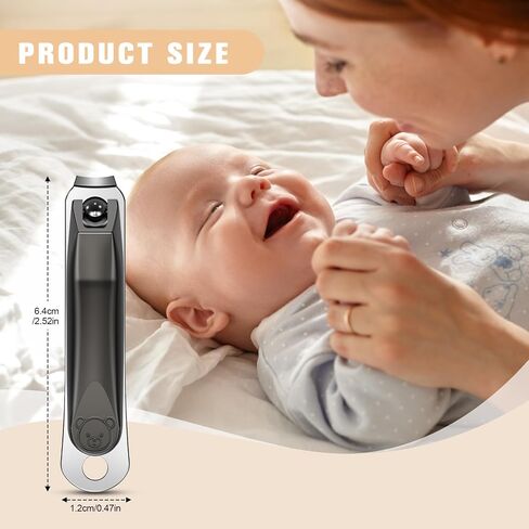 FERYES Kids Nail Clippers - Small Jaw Precise Baby Nail Trimmer Fingernail Clippers for Toddler, Child, Infant - Safe & Precise Nail Grooming Tool for Baby in Saudi Arabia