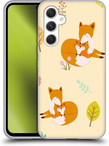 Head Case Designs Officially Licensed Haroulita Baby Deer Pattern Forest Gel Case [Military Grade Protection] Compatible with Samsung Galaxy A54 5G in Saudi Arabia