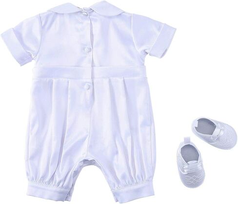 Bow Dream Baby Boy's 3 Pcs Set Christening Baptism Outfits in Saudi Arabia