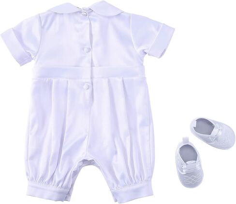 Bow Dream Baby Boy's 3 Pcs Set Christening Baptism Outfits in Saudi Arabia