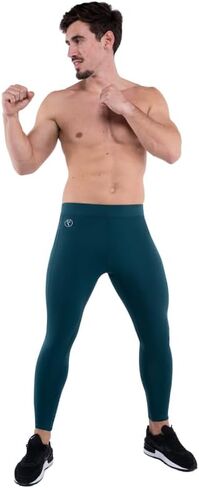 بنطال ضيق رياضي للرجال من Kapow Meggings مع جيوب (Touchdown، X-Large) in Kuwait