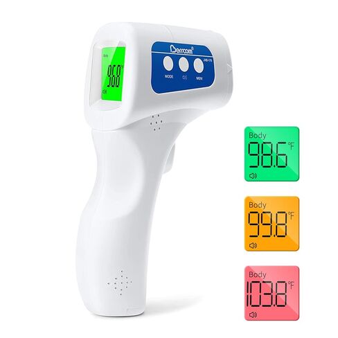 Berrcom Digital Non Contact Buide Britehead Notometer Notible 3 في 1 للأطفال. in Kuwait