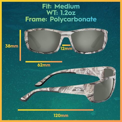 Flying Fisherman Unisex-Adult Buchanan Sunglasses, Matte Black Frames/Yellow-Amber Lens, Medium in Saudi Arabia