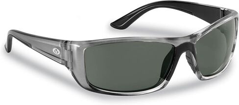 Flying Fisherman Unisex-Adult Buchanan Sunglasses, Matte Black Frames/Yellow-Amber Lens, Medium in Saudi Arabia