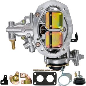 New Carburetor 2 Barrel for Weber 32/36 DFEV 32x36 for VW Bug 1976-1983 Mazda B2600 with Electrical choke for Fiat 124/131 Caravan Dodge Arrow Sedan Pickup 2.0L 2.6L Engines Carb with Gaskets