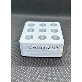 Desk Organizer for 510 Cartridges, Pens and Pencils - 9 Spaces (Black)