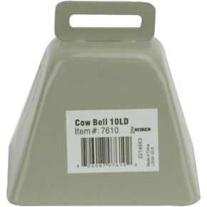 Neogen 7610 10LD Metal Cow Bell, Cream