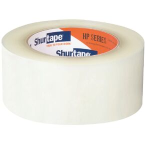 Shurtape HP 200 Production Grade Hot Melt BOPP Film Packaging Tape, 100m Length x 48mm Width, Clear (Pack of 36)
