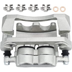 MAYASAF 18B5077 Rear Left Brake Caliper Driver Side Caliper Assembly for Ford 2008-2012 F-250 Super Duty, 2008-2012 F-350 Super Duty