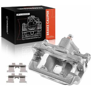 A-Premium Disc Brake Caliper Assembly with Bracket Compatible with Select Hyundai Models - Elantra 2007 2008 2009 2010, L4 2.0L - Rear Left Driver Side