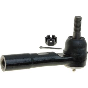 ACDelco Advantage 46A1092A Outer Steering Tie Rod End with Fitting, Pin, and Nut, Black