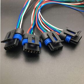 4 PCS SET FOR AEM Ignition Smart Coil Connector 12 Pigtail Plug Harness AEM 30-2853