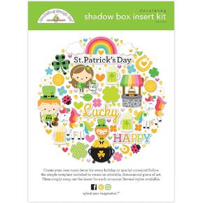 DOODLEBUG DESIGN DOODLEBUG Shadow Box Luck, Lots O'Luck