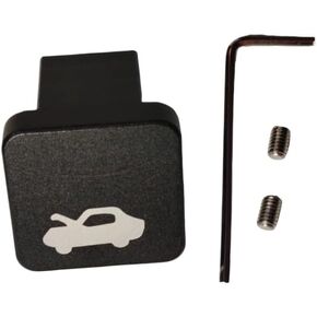 طقم تصليح مقبض مزلاج إصدار غطاء محرك السيارة لسيارة Honda Civic 1996-2011، لـ CR-V 1997-2006، لـ Element 2003-2011 أسود 1 Set