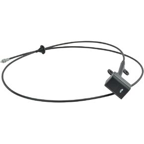 TRQ Hood Release Cable with Handle Compatible with 1993-1998 Jeep Grand Cherokee