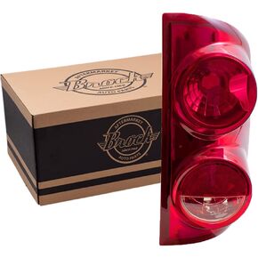 Brock Aftermarket Replacement Passenger Right Tail Light Unit Compatible With 2007-2009 Dodge Ram