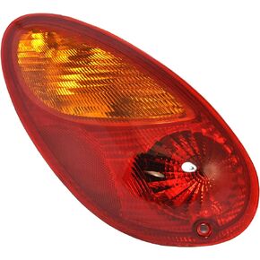 Dependable Direct Driver Side (LH) Tail Light Lamp for 2001-2005 Chrysler PT Cruiser CH2800145 - Includes Bulb