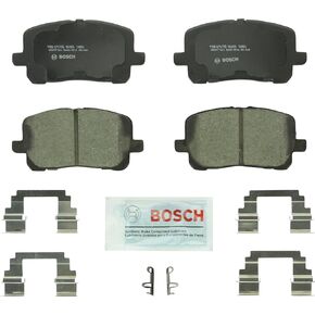 BOSCH BC923 QuietCast Premium Ceramic Disc Brake Pad Set - Compatible With Select Pontiac Vibe; Toyota Corolla, Matrix; FRONT