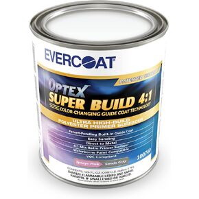 Everocat Optex Super Build 4:1 Polyester Primer Surfacer for Aluminum, Steel and More -128 Fl Oz
