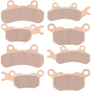 Front & Rear Sintered Brake Pads Set for 2016-2022 Can Am Defender, 715900380, FA682, 4 sets Front and Rear Brake Pads