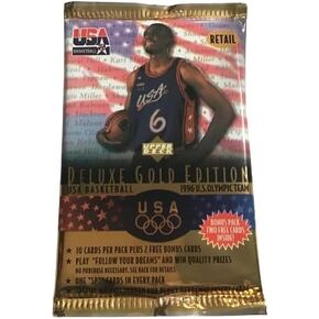 1996 Upper Deck USA Basketball Deluxe Gold Edition in Saudi Arabia