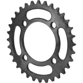 VBESTLIFE 32T Tooth 420 Carbon Steel Chain Sprocket, 64mm Steel Rear Chain Sprocket for Electro‑Tricycle ATV Dirt Bike