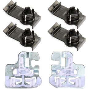 Window Regulator Repair Clip for BMW X5 E53 SAV SUV 3.0i 4.4i 4.6is 4.8is 2000-2006 Front Left/Right 51338254781