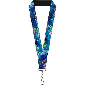 Buckle Down Lanyard-1.0-Dory 3-Poses/Bubbles Under The Sea