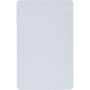 CR80 30 Mil Blank White PVC Cards, 16-Inch x 2-Inch, 500 Pack