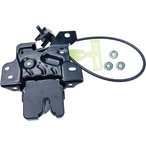Trunk Lock Assembly Compatible for Ford 2004-2011 Crown Victoria Mercury Grand Marquis Rear Tailgate Lock Latch Replace# 7W7Z-5443200-A 7W7Z5443200A