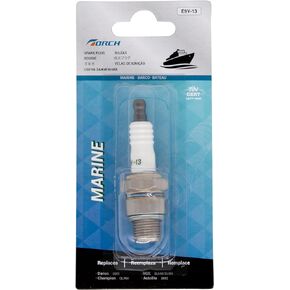 TORCH E9Y-13 Marine Boat Spark Plug Replace for Autolite 2852 Spark Plug, for NGK BUHW 2622 BU8H 6431 Spark Plug, for Denso 6001 Spark Plug, for Champion QL76V Spark Plug, OEM, ea