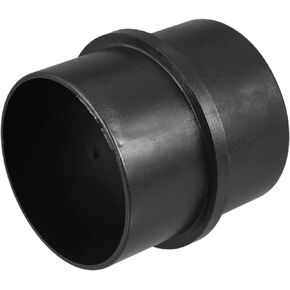 X AUTOHAUX 75mm Air Ducting Connector Straight Air Heater Duct Joiner Connector Pipe Black