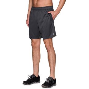 RBX Active Gym Shorts for Men, 7" X-DrI Moisture Wicking Quick Drying Jersey Mesh Workout Running Shorts with Pockets