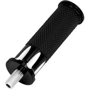 HDBUBALUS Motorcycle Shifter Peg Shift Lever Foot Pegs Fit for Harley Touring Dyna Sportster 883 1200 Softail Street Road Glide Black