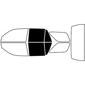 Rvinyl Window Tint Kit Compatible with Toyota 4Runner 2003-2009 - Complete Precut Kit - 20%