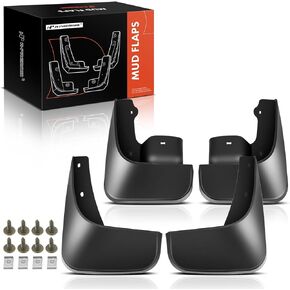 A-Premium Splash Guards Mud Flaps Mudflaps Replacement for Suzuki Jimny 2005-2015 Front and Left 4-PC Set