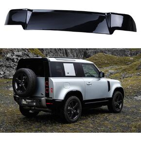Rear Gloss Black Trunk Spoiler Wing Compatible with 2020 2021 2022 2023 Defender L663 90 110
