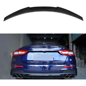 Rear Trunk Spoiler Boot Wing Carbon Fiber M4 Style for Maserati Quattroporte Sedan 2013-2018