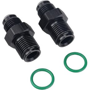 3mirrors Transmission Adapter Fitting Front and Rear Port -6AN Flare 6 AN Compatible With 4l80e LS1 LM7 LR4 LQ4 LS6 L59 LQ9 LM4 L33 LS2 LH6 L92 L76 LS3 551124