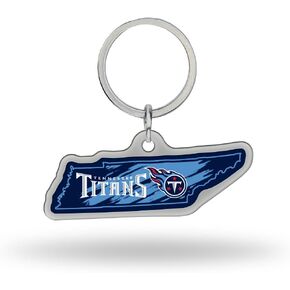 Rico Industries NFL unisex-adult State Shape Keychain