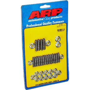 ARP 2341901 Oil Pan Stud Kit With Hex Nuts, Black Chrome Moly Steel, For Select Chevrolet Small Block Applications
