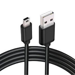 Mini USB Cable Compatible with Samson Q2U USB Microphone, Meteor Mic USB Microphone, Go Mic USB Microphone.