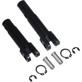 يستبدل WOWTK حوامل ربط الأوفست Clevis (غير القياسية)، مجموعة تحويل أدوات التحكم الأمامية Offset Clevis Footpeg تناسب Harley Sportster 1200 Seventy Two Forty Eight Roadster 2011-2022