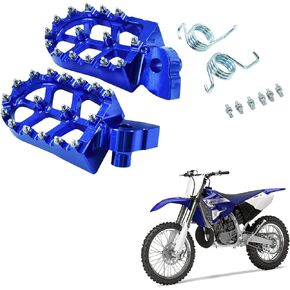 دراجة نارية أوتاد القدم CNC Footpegs دواسة القدم الراحة ل YZ65 18-23 YZ85 02-23 YZ125 97-23 YZ250 98-23 YZ250F WR250F 01-23 YZ450F WR450F 03-23 ​​YZ125X 17-23 YZ250X YZ250FX YZ450FX Pit Di دراجة نارية (أزرق) in Kuwait