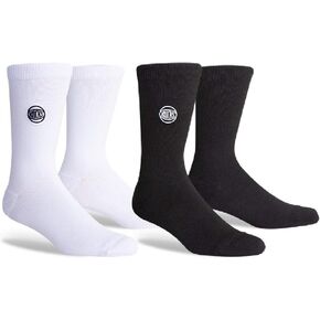NBA New York Knicks Unisex Knicks Enough 2PK, Black, Large