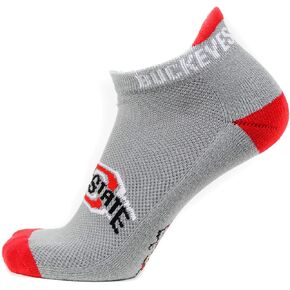 DB Fan Gear Ohio State Buckeyes Gray Footies